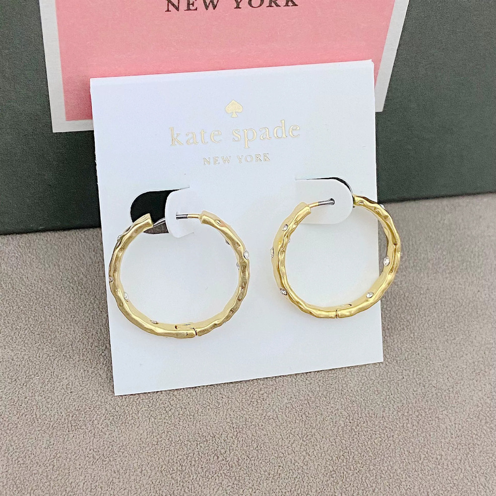 kate spade Rhinestone Circle Earrings Date
